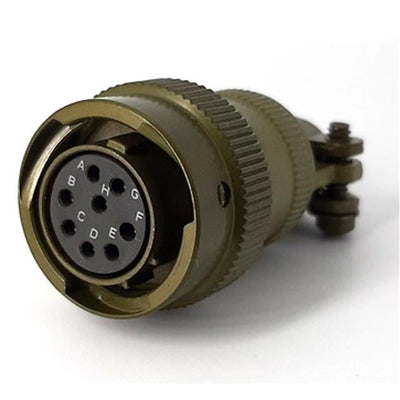 MSW06E12-8S-SR by Milspecwest, LLC - CABLE PLUG, ENVIRONMENTAL, WITH