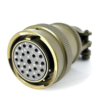 MSW06A16-23S-SR by Milspecwest, LLC - CABLE PLUG, WITH STRAIN RELIEF C