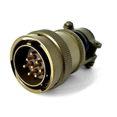 MSW06A16-8P-SR by Milspecwest, LLC - CABLE PLUG, WITH STRAIN RELIEF C