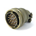 MSW06A20-16P-SR by Milspecwest, LLC - CABLE PLUG, WITH STRAIN RELIEF C