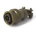 MSW06A8-2P-SR by Milspecwest, LLC - CABLE PLUG, WITH STRAIN RELIEF C