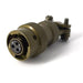 MSW06A8-33S-SR by Milspecwest, LLC - CABLE PLUG, WITH STRAIN RELIEF C