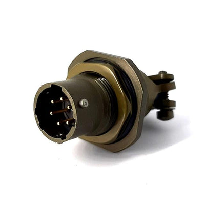 MSW07E10-6P by Milspecwest, LLC - JAM NUT RECEPTACLE, ENVIRONMENTA