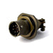 MSW07E10-6P by Milspecwest, LLC - JAM NUT RECEPTACLE, ENVIRONMENTA