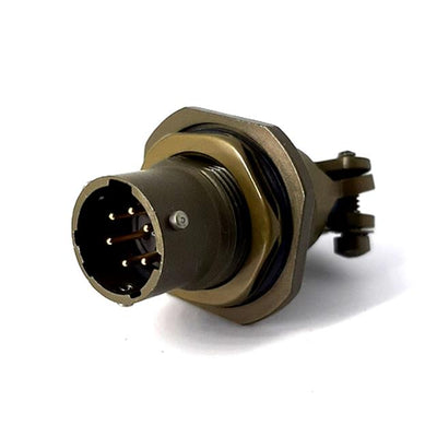 MSW07A10-6P-SR by Milspecwest, LLC - JAM NUT RECEPTACLE, WITH STRAIN