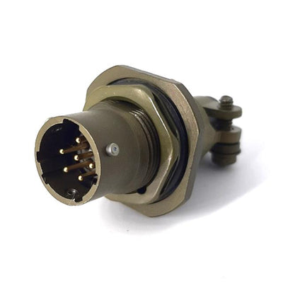 MSW07A10-98P-SR by Milspecwest, LLC - JAM NUT RECEPTACLE, WITH STRAIN
