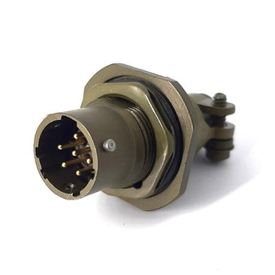 MSW07E10-98P-SR by Milspecwest, LLC - JAM NUT RECEPTACLE, WITH STRAIN