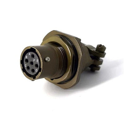 MSW07E10-98S by Milspecwest, LLC - JAM NUT RECEPTACLE, ENVIRONMENTA