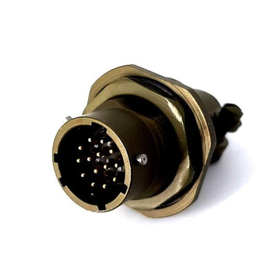 MSW07E12-14P-SR by Milspecwest, LLC - JAM NUT RECEPTACLE, WITH STRAIN