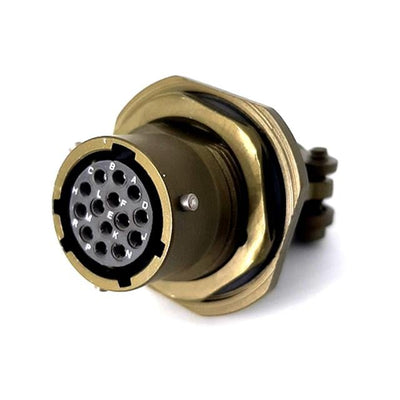 MSW07E12-14S by Milspecwest, LLC - JAM NUT RECEPTACLE, ENVIRONMENTA