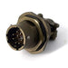 MSW07A12-8P-SR by Milspecwest, LLC - JAM NUT RECEPTACLE, WITH STRAIN