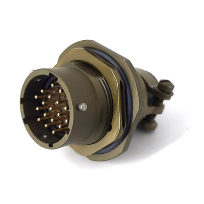 MSW07A14-18P-SR by Milspecwest, LLC - JAM NUT RECEPTACLE, WITH STRAIN