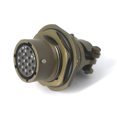MSW07A14-18S-SR by Milspecwest, LLC - JAM NUT RECEPTACLE, WITH STRAIN
