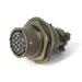 MSW07A14-18S-SR by Milspecwest, LLC - JAM NUT RECEPTACLE, WITH STRAIN