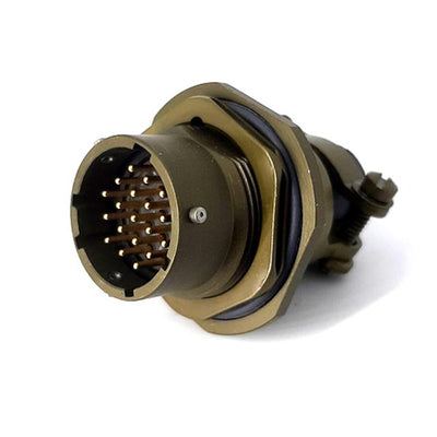 MSW07A14-19P-SR by Milspecwest, LLC - JAM NUT RECEPTACLE, WITH STRAIN