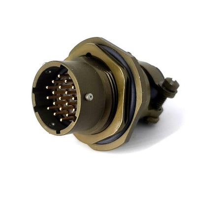 MSW07E14-19P-SR by Milspecwest, LLC - JAM NUT RECEPTACLE, WITH STRAIN