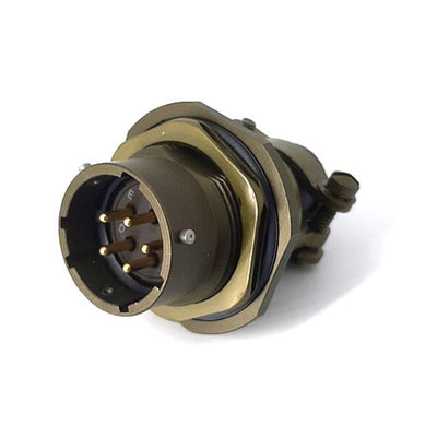 MSW07A14-5P-SR by Milspecwest, LLC - JAM NUT RECEPTACLE, WITH STRAIN