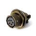 MSW07A14-5S-SR by Milspecwest, LLC - JAM NUT RECEPTACLE, WITH STRAIN
