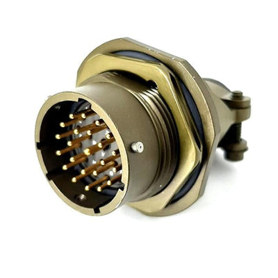 MSW07E16-23P-SR by Milspecwest, LLC - JAM NUT RECEPTACLE, WITH STRAIN