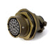 MSW07E16-23S-SR by Milspecwest, LLC - JAM NUT RECEPTACLE, WITH STRAIN