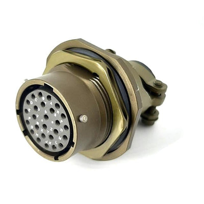 MSW07E16-26S-SR by Milspecwest, LLC - JAM NUT RECEPTACLE, WITH STRAIN