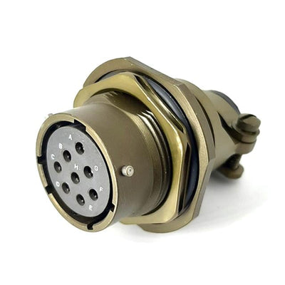 MSW07E16-8S by Milspecwest, LLC - JAM NUT RECEPTACLE, ENVIRONMENTA
