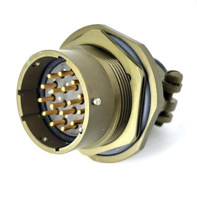 MSW07E20-16P-SR by Milspecwest, LLC - JAM NUT RECEPTACLE, WITH STRAIN