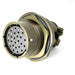 MSW07A20-24S-SR by Milspecwest, LLC - JAM NUT RECEPTACLE, WITH STRAIN