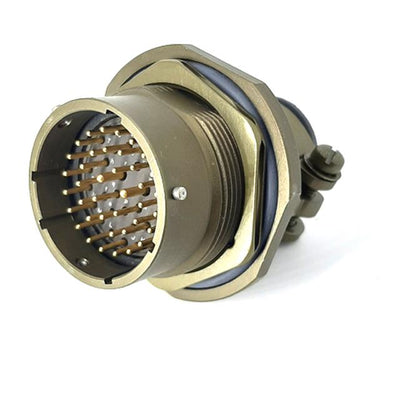 MSW07E20-39P-SR by Milspecwest, LLC - JAM NUT RECEPTACLE, WITH STRAIN