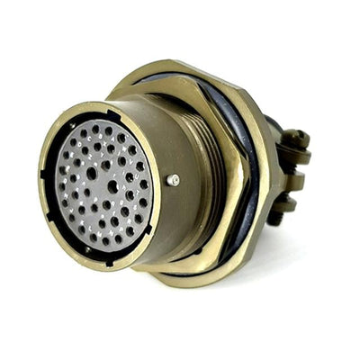MSW07E20-39S-SR by Milspecwest, LLC - JAM NUT RECEPTACLE, WITH STRAIN