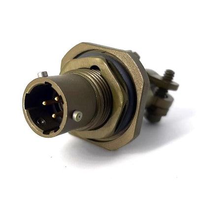 MSW07E8-33P-SR by Milspecwest, LLC - JAM NUT RECEPTACLE, WITH STRAIN