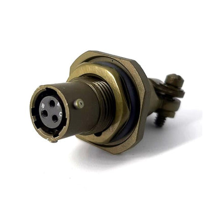 MSW07E8-33S by Milspecwest, LLC - JAM NUT RECEPTACLE, ENVIRONMENTA