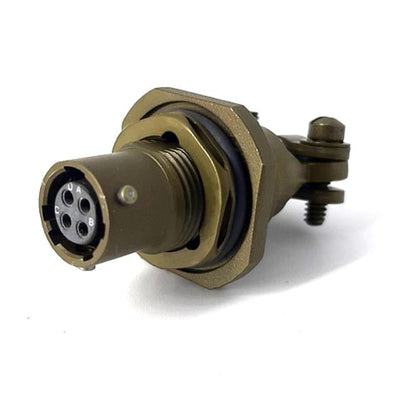 MSW07E8-4S by Milspecwest, LLC - JAM NUT RECEPTACLE, ENVIRONMENTA
