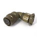 MSW08E10-7S-SR by Milspecwest, LLC - RIGHT ANGLE CABLE PLUG, WITH STR