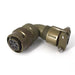 MSW08E10-6S-SR by Milspecwest, LLC - RIGHT ANGLE CABLE PLUG, WITH STR