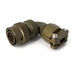 MSW08E10-6P-SR by Milspecwest, LLC - RIGHT ANGLE CABLE PLUG, WITH STR