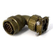 MSW08E12-10P-SR by Milspecwest, LLC - RIGHT ANGLE CABLE PLUG, WITH STR