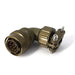 MSW08E12-14P-SR by Milspecwest, LLC - RIGHT ANGLE CABLE PLUG, WITH STR