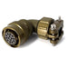 MSW08E12-14S-SR by Milspecwest, LLC - RIGHT ANGLE CABLE PLUG, WITH STR