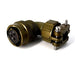 MSW08E12-3S-SR by Milspecwest, LLC - RIGHT ANGLE CABLE PLUG, WITH STR