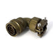 MSW08E12-8P-SR by Milspecwest, LLC - RIGHT ANGLE CABLE PLUG, WITH STR