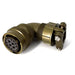 MSW08E14-12S-SR by Milspecwest, LLC - RIGHT ANGLE CABLE PLUG, WITH STR
