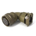 MSW08E14-18S-SR by Milspecwest, LLC - RIGHT ANGLE CABLE PLUG, WITH STR