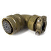 MSW08E16-23S-SR by Milspecwest, LLC - RIGHT ANGLE CABLE PLUG, WITH STR
