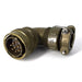 MSW08E16-8P-SR by Milspecwest, LLC - RIGHT ANGLE CABLE PLUG, WITH STR