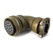 MSW08E20-16S-SR by Milspecwest, LLC - RIGHT ANGLE CABLE PLUG, WITH STR
