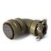 MSW08E20-39S-SR by Milspecwest, LLC - RIGHT ANGLE CABLE PLUG, WITH STR