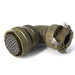 MSW08E20-41S-SR by Milspecwest, LLC - RIGHT ANGLE CABLE PLUG, WITH STR