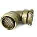 MSW08E22-32P-SR by Milspecwest, LLC - RIGHT ANGLE CABLE PLUG, WITH STR
