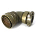 MSW08E24-61P-SR by Milspecwest, LLC - RIGHT ANGLE CABLE PLUG, WITH STR